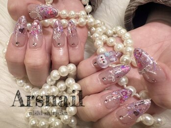 ハートホロネイル