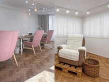 カラーズネイル エビス(Colors Nail Ebisu)の雰囲気（落ち着く店内まつげは安心のプライベート空間［まつげパーマ]）
