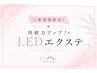 【ご新規様限定♪】持続力アップ◎LEDマツエク（フラットラッシュ）100本