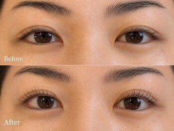 メリーロウ(meryllow)の写真/ぱっちり可愛い目元にしたい！立ち上げデザインから、カールデザインまで豊富なロッドで似合うを作ります！