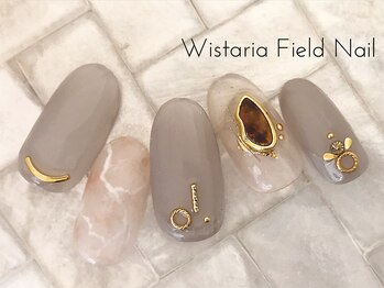 ウィスタリアフィールドネイル MONAD店(WISTARIA FIELD)/大理石 パーツ
