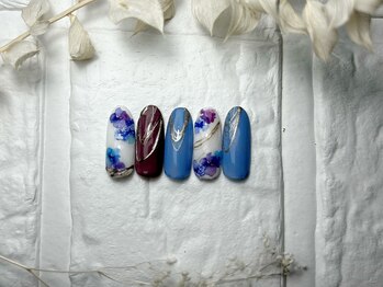 ブリスフルハピネス(Blissful happiness)/定額ネイル(design)夏ver.