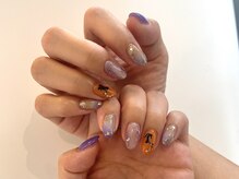 プラス ファースト(Plus 1st)/ハロウィンネイル　by ninomiya