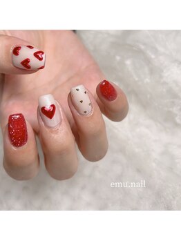 エムネイル(emu.nail)/ハートミラーネイル