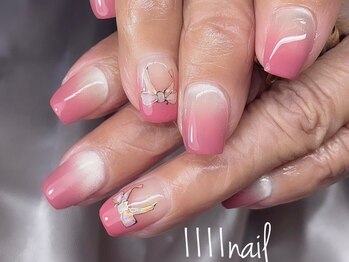 イチイチイチイチネイル(1111nail)/ダブルグラデ♪