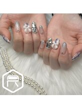 レディスペネイル ノウラ 名駅店(Redispe nail NouRa)/チェックネイル