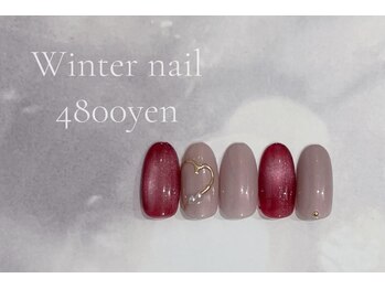 キャンアイドレッシー 草加店(Can I Dressy)/冬ネイル