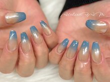 アトリエファム 上本町店(Atelier FAM)/ブルー×ミラー×マグネット