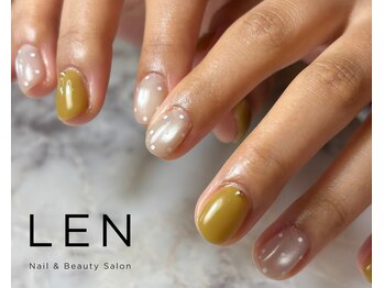 レン(LEN.)/ドット×ピスタチオグリーン