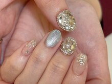 ハイネイル 池袋(Hi nail)/持ち込みデザイン6本アート
