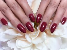 アイリッシュネイル 久屋大通店(Irish Nail)/ボルドーワンカラー