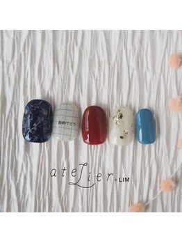 アトリエ プラス リム(atelier +LIM)/成人式ネイル