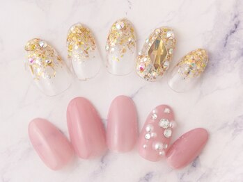 モアニ ヒロオ 渋谷店(MOANI Hiroo)/きらきら上品ネイル☆