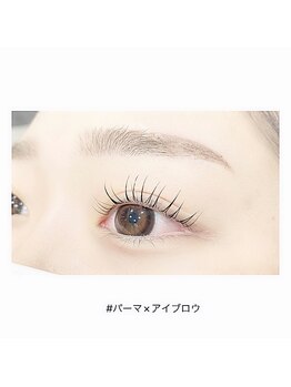 アイラッシュ ネイル バイ キララ(eyelash nail by KIRARA)/パーマ×アイブロウ