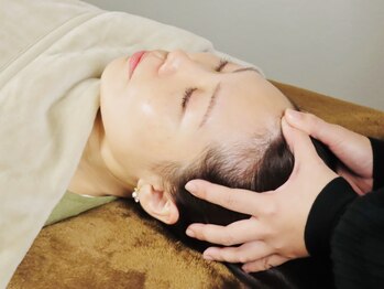 桜香(ほのか)の写真/【瞑想するほどの心地よさでリラックスモードへ】頭のコリをほぐして目の奥の疲れや脳疲労改善！