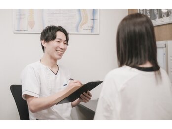 目黒もりおか整骨院/【初回時の流れ】