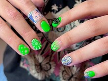 コロラートフィオーレ(colorato fiore)/Green neon gal.