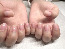 サラ 千種吹上店(Sara)/【自爪風クリアネイル】