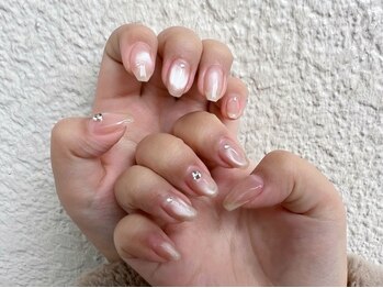 ネイルケアサロンエルミタージュの写真/爪の健康を考えたハンドトリートメント×角質ケアでトラブル知らずの指先に♪ケア＋季節のトレンドネイルも