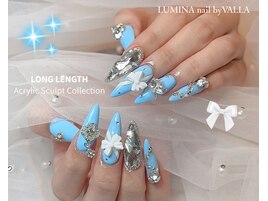 韓国デザイン×ロングネイル