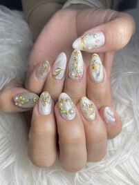 クリスマスネイル