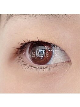 スキン 心斎橋店(skin)/逆まつげ/クセの強い下まつげに