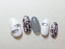 ネイルプラータ(Nail Plata)/ツイードネイル　【7980】