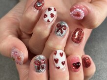 イレブンネイルズ(11nails)/バレンタインデザイン
