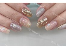 ココナッツネイル/ニュアンスネイル