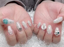 レアネイル 新宿(le'a nail)/オーロラネイル