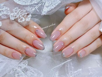 モナサロン(Mona salon)/ラメフレンチ