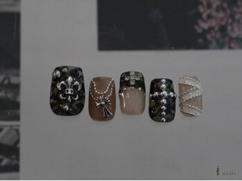 アイネイルズ 横浜WEST店(I-nails)/Y2K迷彩クロム13500円