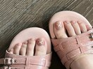 【フットネイル】ワンカラー