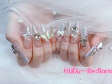 りぼん(Re:Born)の雰囲気（長さ出し持ち込みデザイン/韓国ワンホン定額コース/当日予約◎）