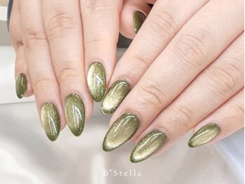 ビーステラ 横浜元町店(B-STELLA)/マグネットネイル￥7800