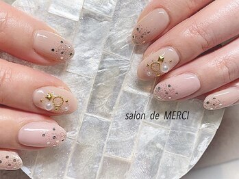サロン ド メルシー(Salon de MERCI)/ワンカラ+ラメ☆