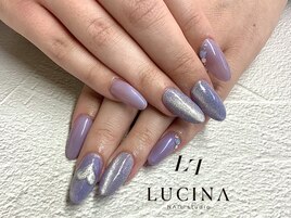 N-7 ハートマグネットネイル