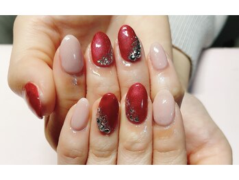 エイミーユア(Eimmy Yua)/ボルドーとストーンキラキラ♪