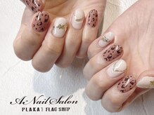 エーネイルサロン プラーカ本店(A-Nail Salon)/　レオパードネイル