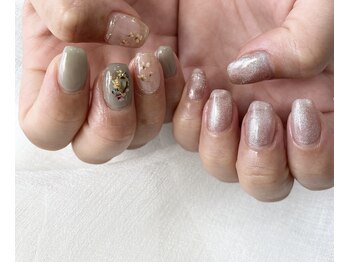 08ネイル(08 nail&school)/アシンメトリー☆