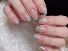 レアネイル 新宿(le'a nail)/ラメグラデーション