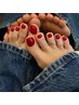 【新規】【FOOT】かかとしっとり*角質ケア込″シンプルネイル7918円→3850円