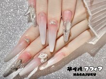 ネイルマフィア 原宿(NAIL MAFIA)/長さだし/ジェルスカルプ/原宿