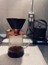 クマノテ 松陰神社前/スタッフ用の目覚めのコーヒー