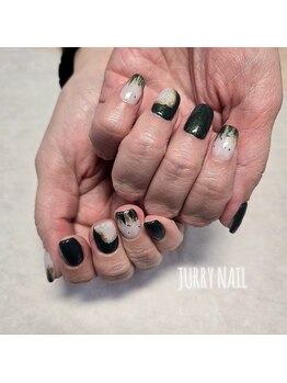 ジュリーネイル 所沢店/変形フレンチネイル