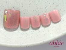 ネイルサロンアビー 北千住店(abbie)/キャンディピンクネイル¥12100