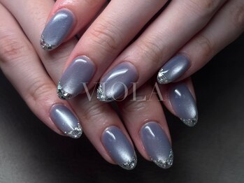 ヴィオラ(VIOLA)/ガラスフレンチ/マグネット