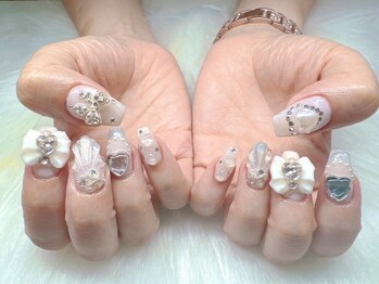 マニフィーク(magnifique)の写真/【好きを詰め込んだ唯一無二の指先へ♪】理想のデザインで満足度◎毎日見るからこそワクワクするネイルを★