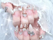 メイク 池袋(Meik)/チェック秋ネイル