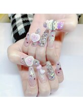 ベティネイル アイラッシュ(Betty Nail)/キラキラオーロラネイル